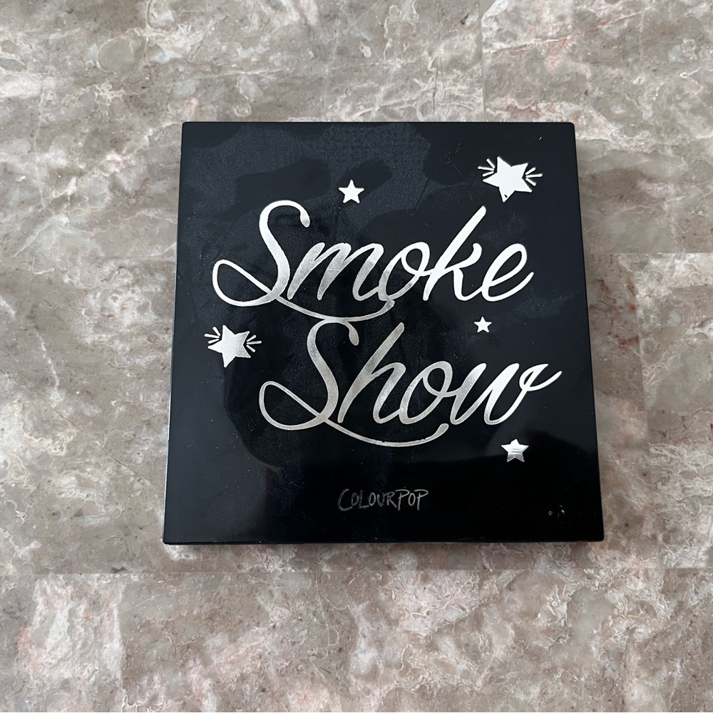 Colourpop Smoke Show eyeshadow palette-Black and White